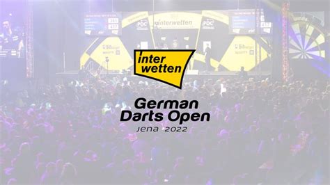 Interwetten German Darts Open 2022: Draw, schedule, results, odds 